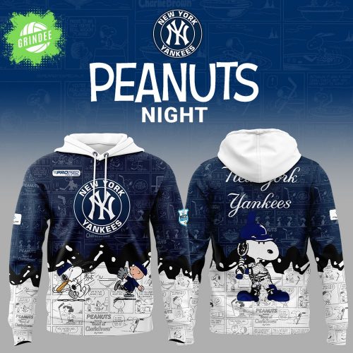 New York Yankees 75th Anniversary of Peanuts Limited Edition Hoodie 2025