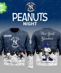 New York Yankees 75th Anniversary of Peanuts Limited Edition Sweatshirt 2025