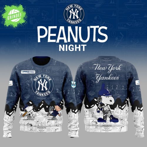 New York Yankees 75th Anniversary of Peanuts Limited Edition Sweatshirt 2025