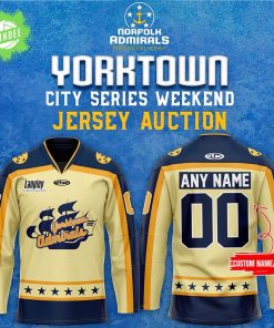 Norfolk Admirals x Yorktown City Series NHL Jersey Limited Edition