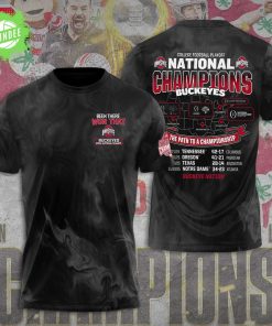 Ohio State Buckeyes Football “Been There, Won That” 3D Graphic T-shirt