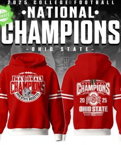 Ohio State Buckeyes NCAA National Champions 2025 Limited Edition Hoodie