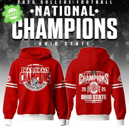 Ohio State Buckeyes NCAA National Champions 2025 Limited Edition Hoodie