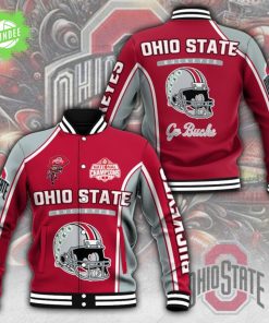 Ohio State Buckeyes National Champion Football Varsity Jacket Limited Edition