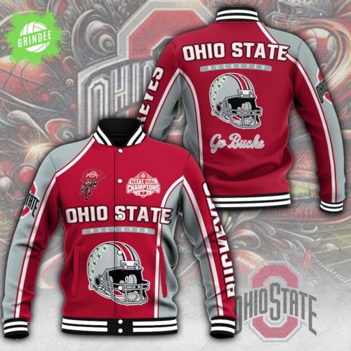 Ohio State Buckeyes National Champion Football Varsity Jacket Limited Edition