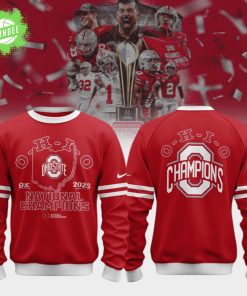 Ohio State Buckeyes Nike College Football Playoff 2024 National Champions Limited Edition Red Sweatshirt