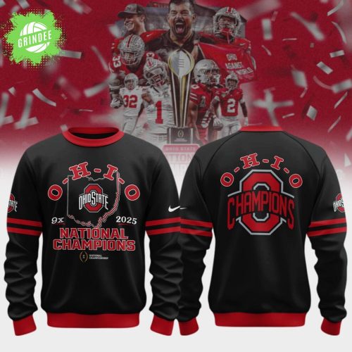 Ohio State Buckeyes Nike College Football Playoff 2024 National Champions Limited Edition Sweatshirt