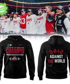 Ohio State Cotton Bowl Champs 2025 Black Club Fleece Hoodie – College Gear