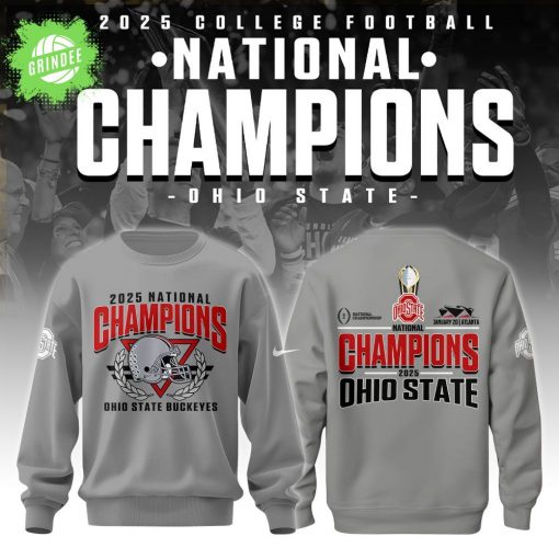 Ohio State Football National Champions 2025 Unisex Limited Edition Sweatshirt