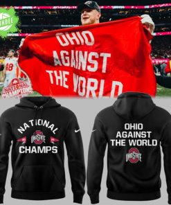 Ohio State Football “Ohio Against The World” Limited Edition Black Hoodie