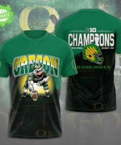 Oregon Ducks Football 3D Graphic Limited Edition T-shirt