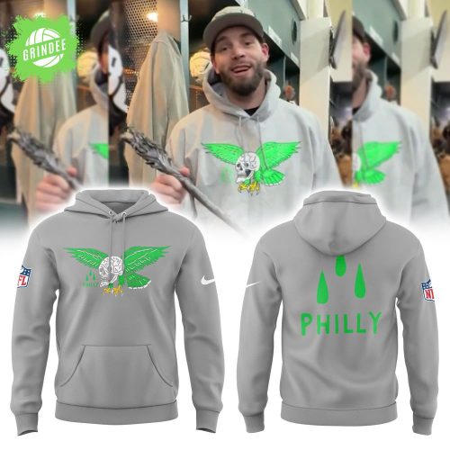 Philadelphia Eagles Skull Limited Edition Graphic Hoodie