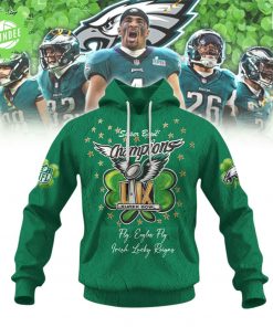 Philadelphia Eagles Super Bowl 3D Hoodie Limited Edition