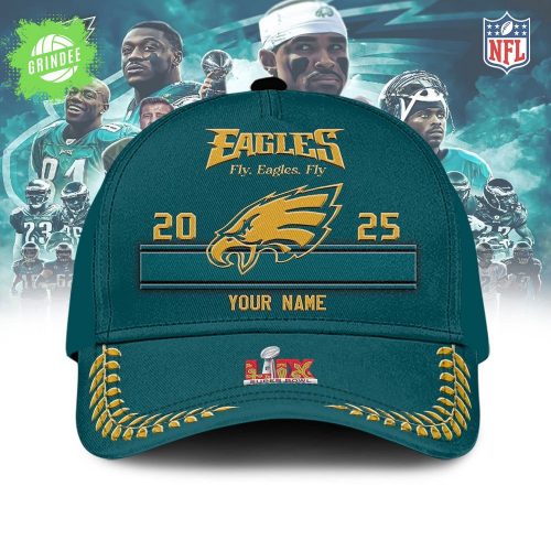 Philadelphia Eagles Super Bowl LIX Champions Limited Edition Cap for Fans