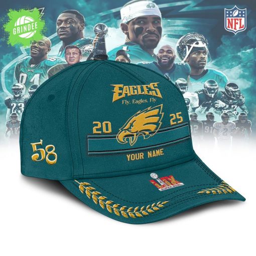 Philadelphia Eagles Super Bowl LIX Champions Limited Edition Cap for Fans