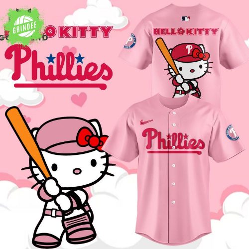 Philadelphia Phillies x Hello Kitty Night Limited Edition Baseball Jersey