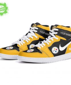Pittsburgh Steelers Custom Jordan 1 Sneakers – NFL Custom Shoes