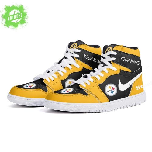 Pittsburgh Steelers Custom Jordan 1 Sneakers – NFL Custom Shoes