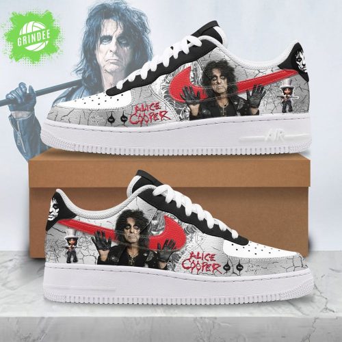 Premium Alice Cooper AF1 Sneakers Limited Edition