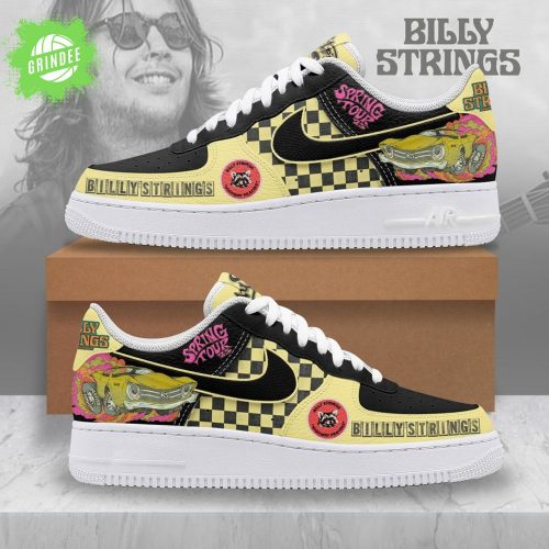 Premium Billy Strings AF1 Sneakers Limited Edition