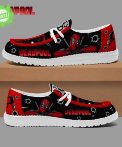Premium DDP Loafer Shoes – Deadpool Style Casual Shoes