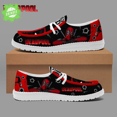 Premium DDP Loafer Shoes – Deadpool Style Casual Shoes