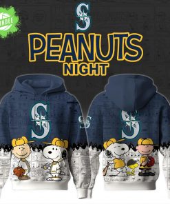 Seattle Mariners MLB x 75th Anniversary of Peanuts Limited Edition Hoodie 2025