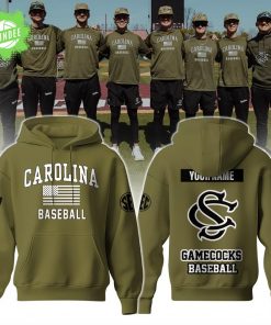 South Carolina Gamecocks NCAA Baseball x Salute to Service Hoodie Limited Edition 2025