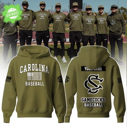 South Carolina Gamecocks NCAA Baseball x Salute to Service Hoodie Limited Edition 2025