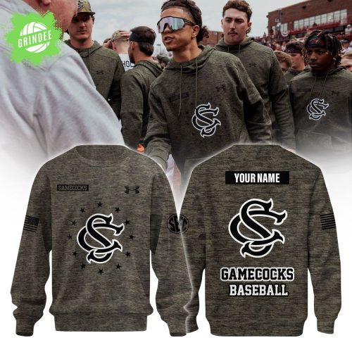 South Carolina Gamecocks NCAA Baseball x Salute to Service Sweatshirt Limited Edition