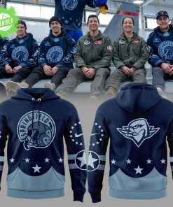 Springfield Thunderbirds Military Appreciation Hoodie Limited Edition