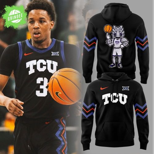 TCU Men’s Basketball Super Frog Logo Limited Edition Hoodie