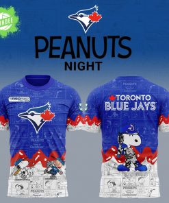 Toronto Blue Jays 75th Anniversary of Peanuts Limited Edition T-shirt 2025