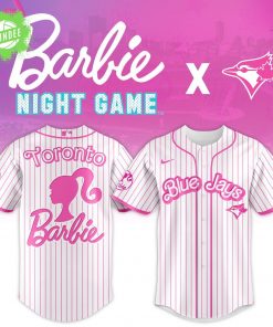 Toronto Blue Jays MLB x Barbie Night Game Limited Edition Baseball Jersey 2025