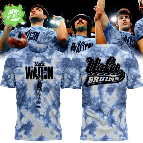 UCLA Men’s Basketball Bill Walton Tie-Dye T-shirt Limited Edition