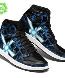 Vegeta Blue AJ1 Sneakers Anime Aura Blast Limited Edition