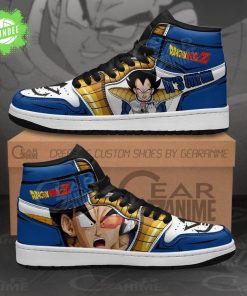 Vegeta Over 9000 J1s Sneakers Anime Limited Edition