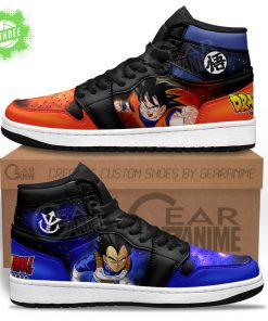 Vegeta and Goku AJ1 Sneakers Anime Limited Edition