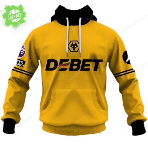 Wolverhampton Wanderers F.C. Home Jersey Style Hoodie