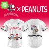 Mexico Baseball Team X Peanuts 2025 WBC White Baseball Jersey Limited Edition