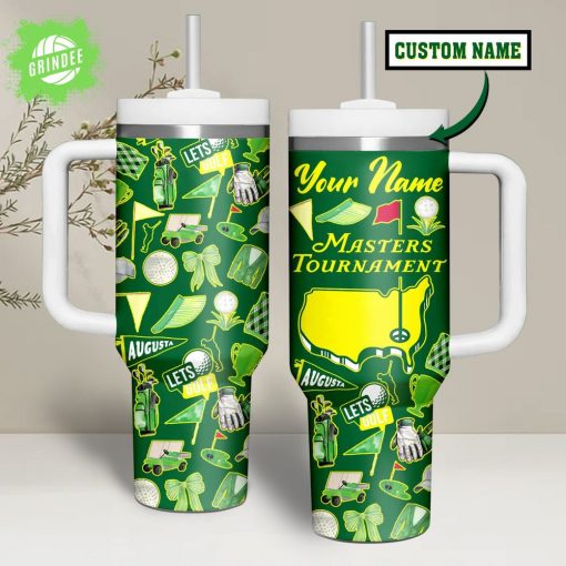 2025 Masters Tournament Golf Custom Stanley Quencher 40oz Tumbler