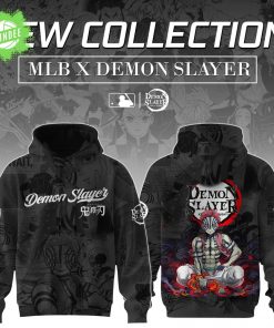 Akaza Demon Slayer x MLB Baseball Hoodie Limited Edition