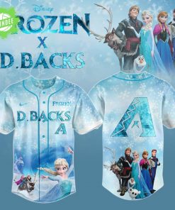 Arizona Diamondbacks MLB x Frozen Baseball Jersey – Special Edition 2025