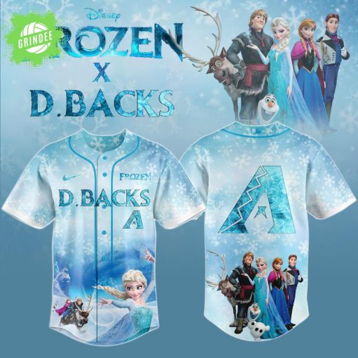 Arizona Diamondbacks MLB x Frozen Baseball Jersey – Special Edition 2025