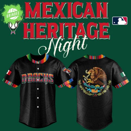 Arizona Diamondbacks x Mexican Heritage Night 2025 Baseball Jersey Limited Edition