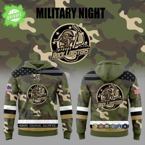 Athens Rock Lobsters Military Night Hoodie Limited Edition 2025