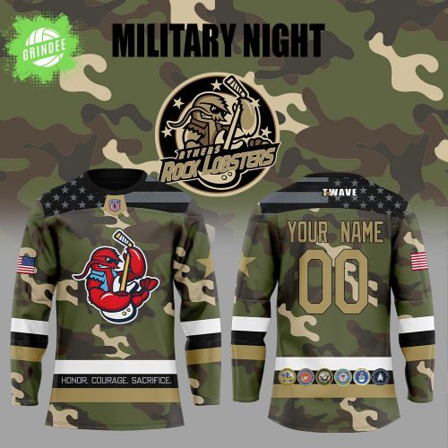 Athens Rock Lobsters Military Night Jersey Custom Name & Number for Fans 2025