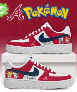 Atlanta Braves x Pokémon Go Shoes H34 Editions Limited Baseball Sneaker