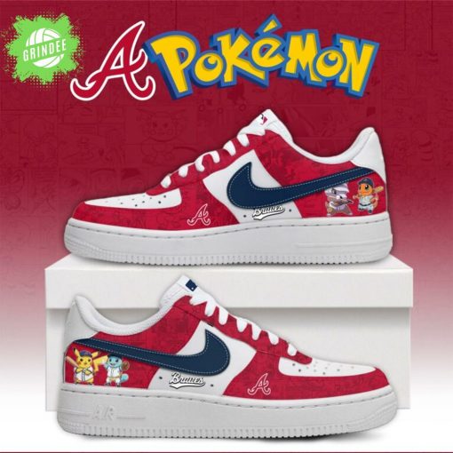 Atlanta Braves x Pokémon Go Shoes H34 Editions Limited Baseball Sneaker
