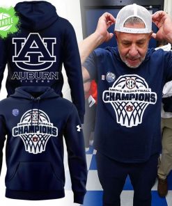 Auburn Tigers Men’s Basketball Hoodie 2025 SEC Champions Special Edition